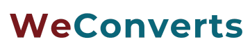 weconverts site logo